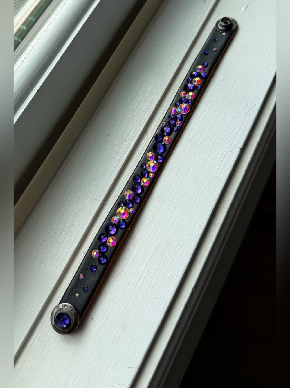 Swarovski Rhinestone Bracelet - PURPLE